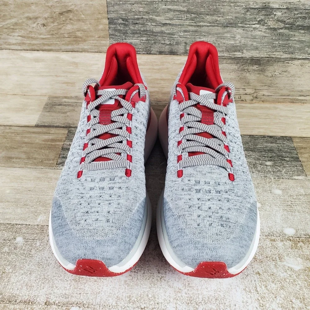Runin Rabbit Mens Shoes Sz 9 Running Athletic Gray Scarlet Sage Sneakers